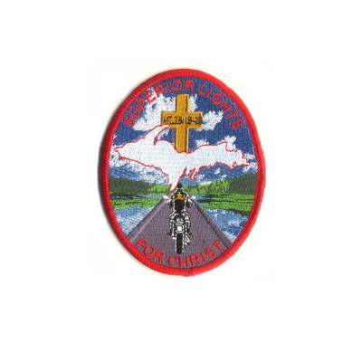 Merrowed Żelazko Na Haftowane Naszywki Ubrania Odznaki Boy Scout Souvenir