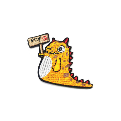 Chenille Prasować na Logo Patches Niestandardowe do dekoracji torebek i czapek