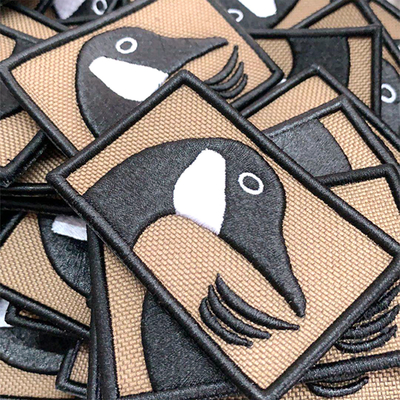 Odzież na ramię 3D Puff Patches Velcro Podkład do prasowania do toreb