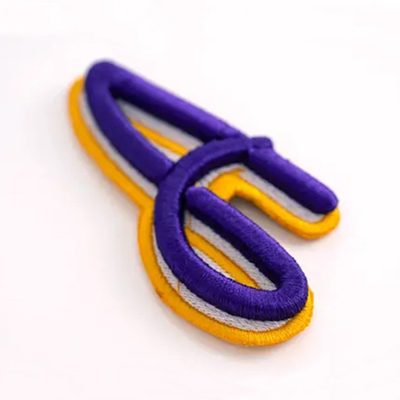 Odzież na ramię 3D Puff Patches Velcro Podkład do prasowania do toreb